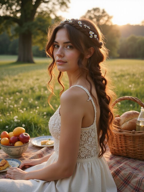 elegant wrap around hairstyle tutorial