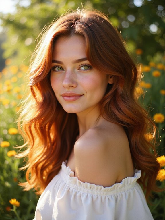 elevate summer with rich auburn