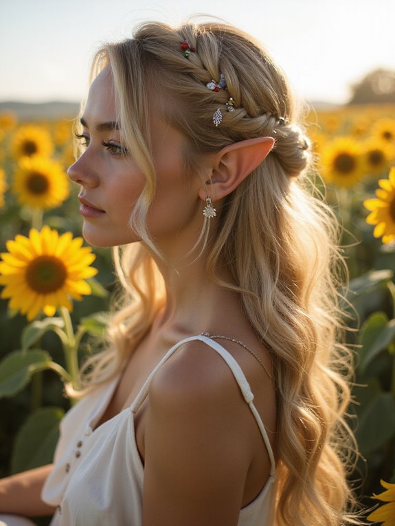 elf ears braid instructions