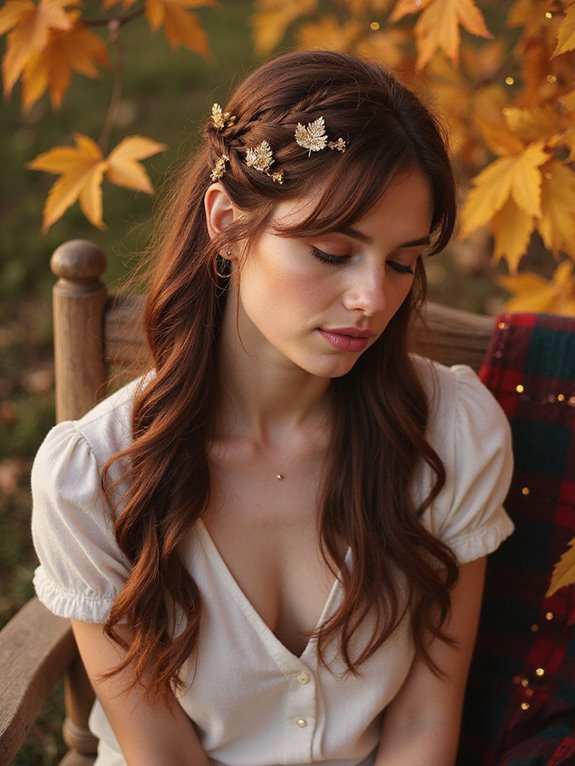 enchanting side braid