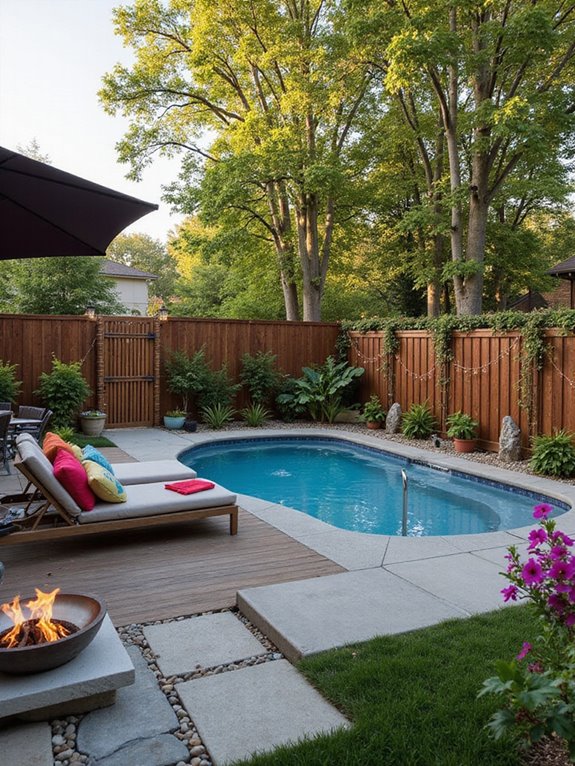 enhance privacy around pool