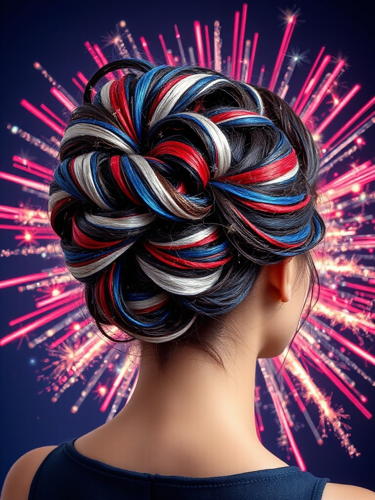 explosive beauty in hairstyles
