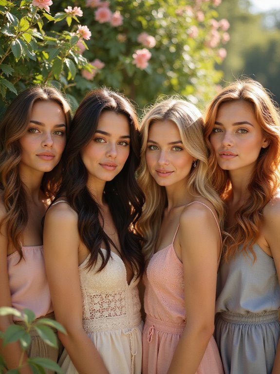 eye color influences hair choices