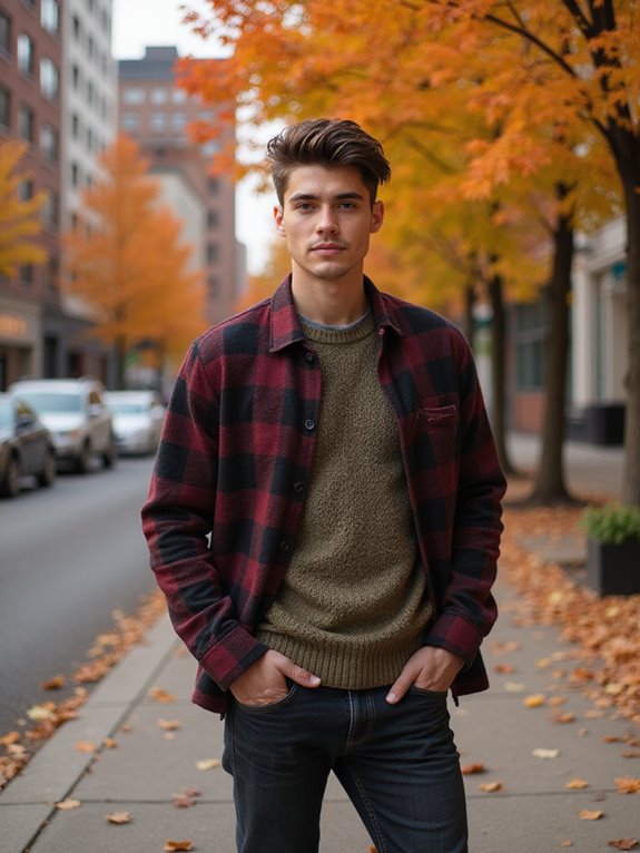 fade with long fringe