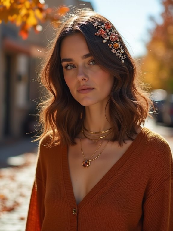 fall hairstyle accessory tips