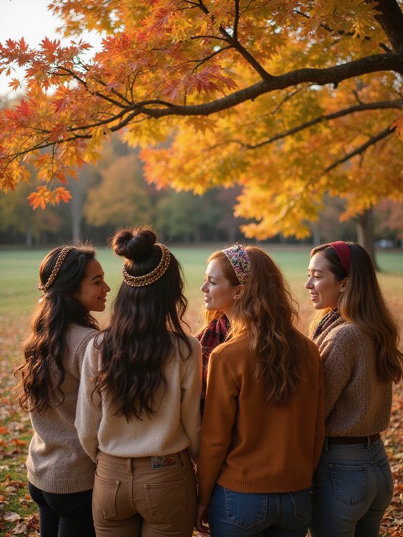 fall hairstyles with hairbands