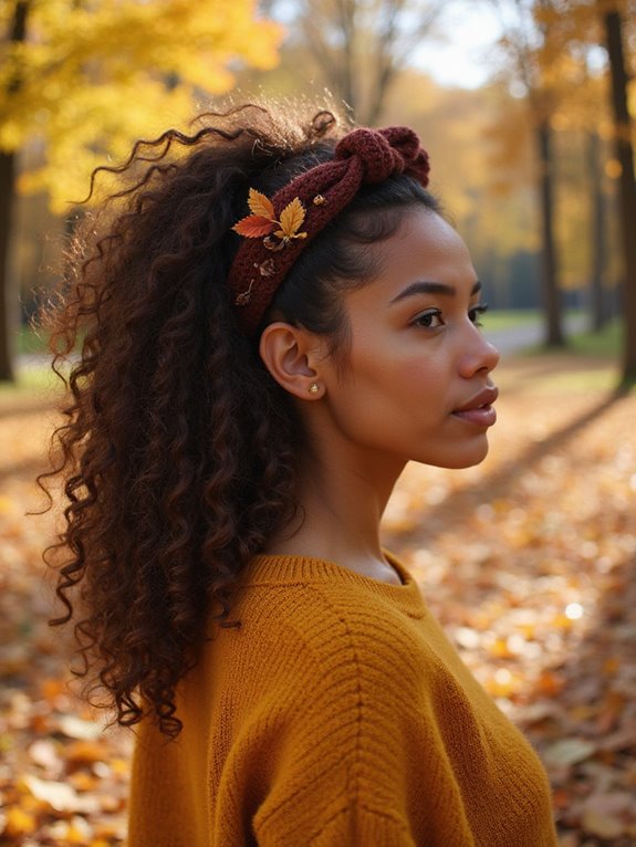 fall natural curly hairstyles