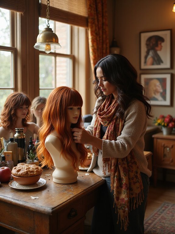 autumn wig styling tips