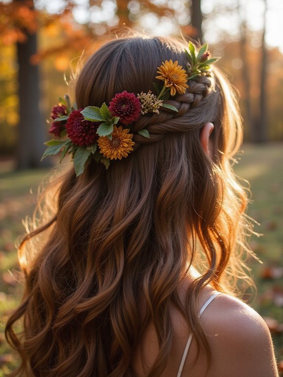 festival inspired crown braid