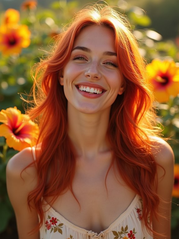 fiery red hair maintenance tips