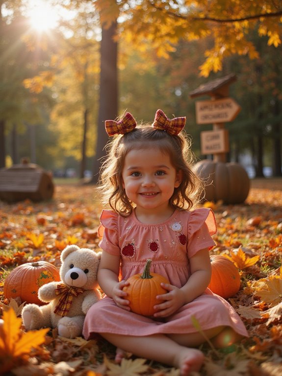 fluffy bows for toddlers