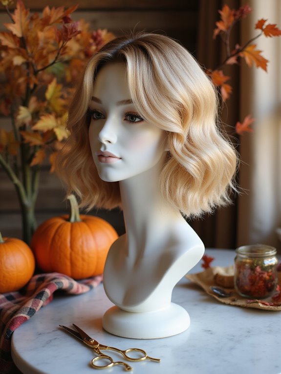 frosted chestnut hair care