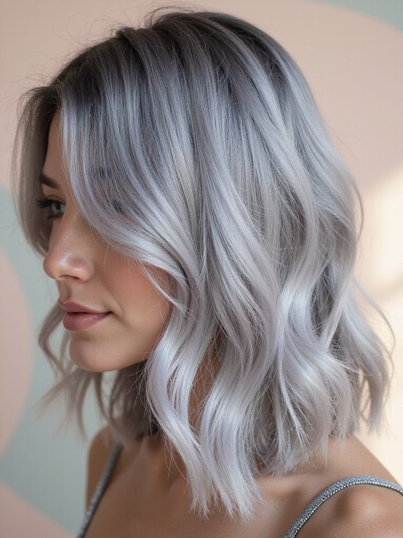 frosted steel hair care