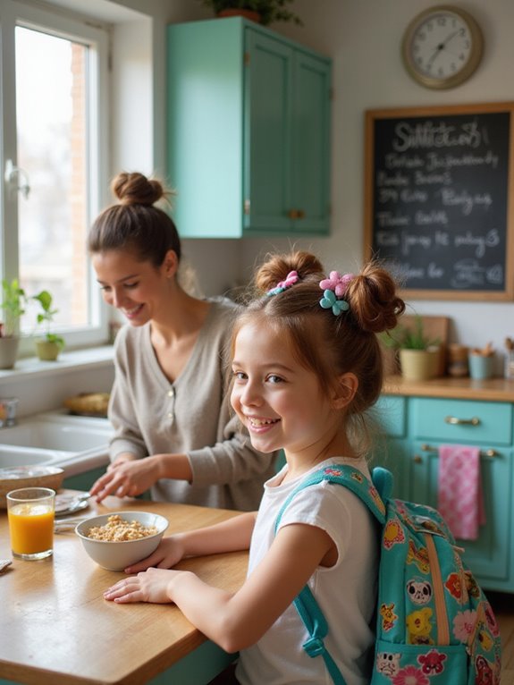 fun and practical double buns