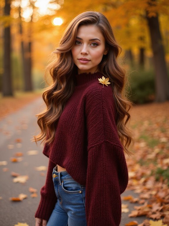 glamorous side swept waves hairstyle