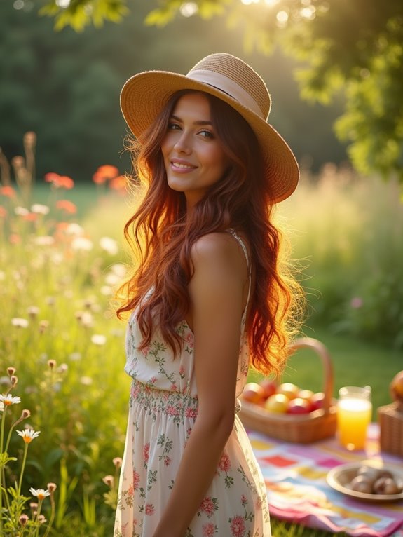 glossy hair with glazes