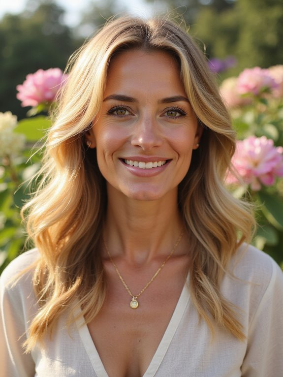 golden blonde balayage summer shine