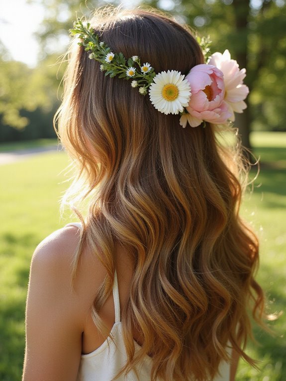 golden caramel hair highlights