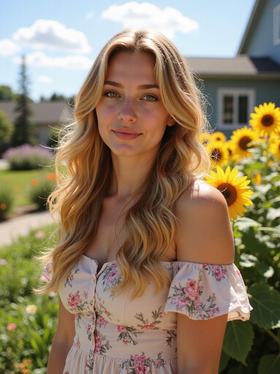 golden caramel hair highlights