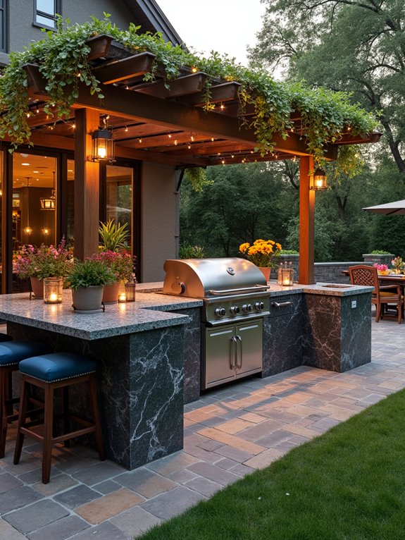 grill island boosts home value