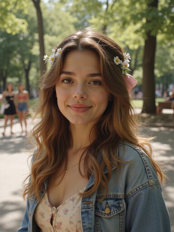 half up half down elegance