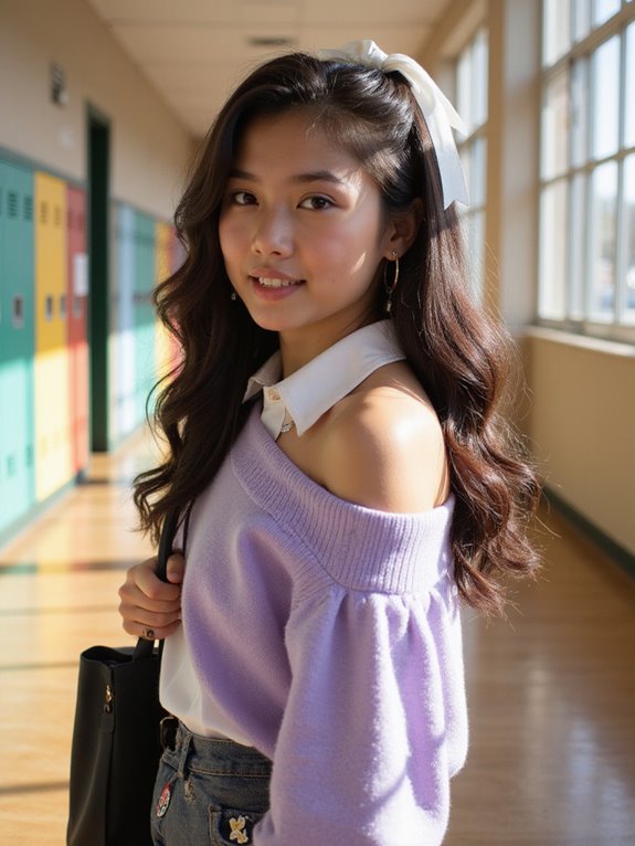 half up half down hairstyle