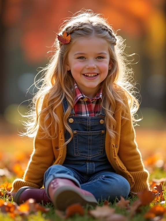 half up twists with clips