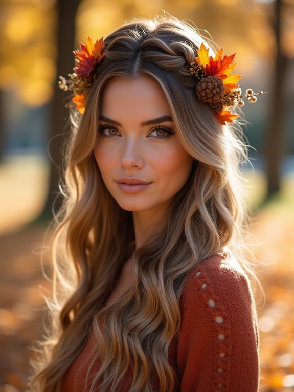 half updo twist tutorial