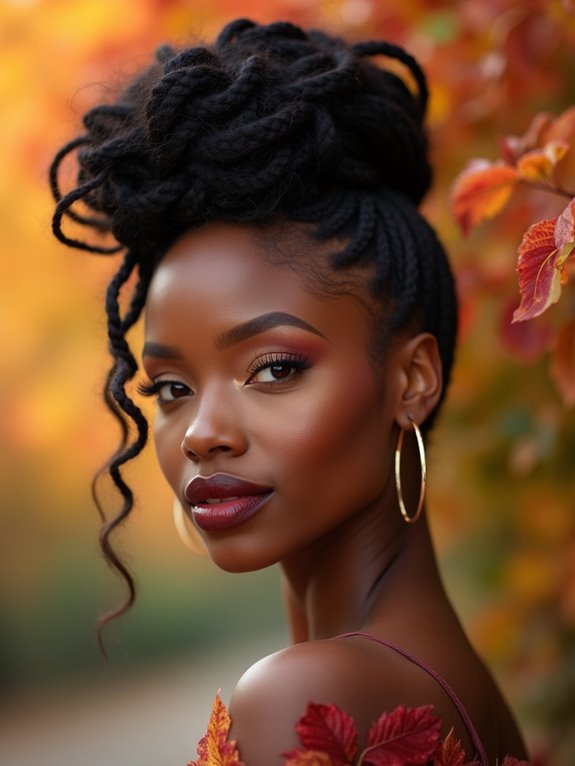 halo braid protective updo