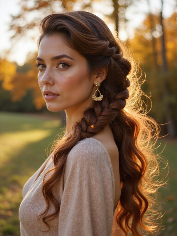 high volume fishtail braid technique