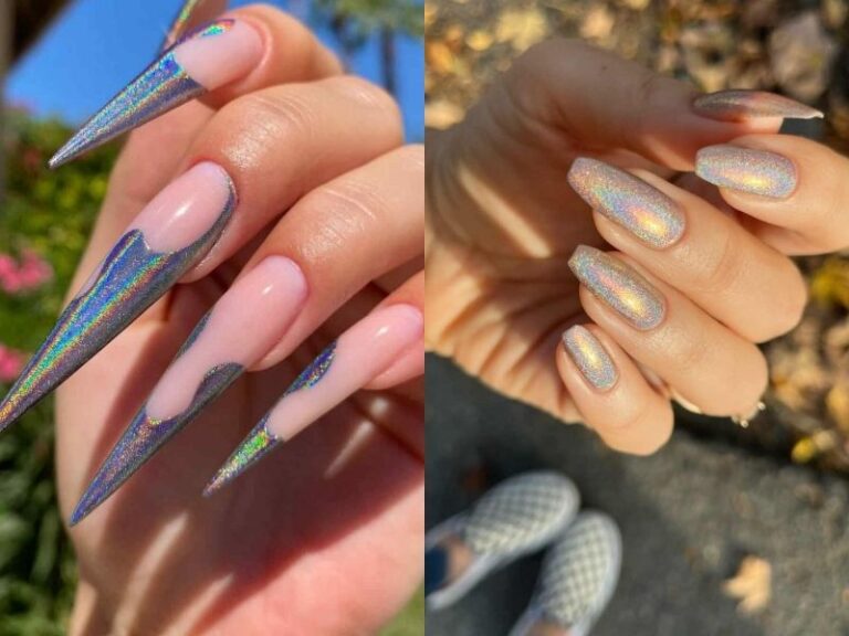 27 Stunning Holographic Nails You Need To See!