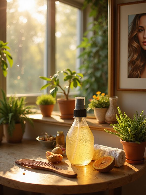 hydrate hair for summer