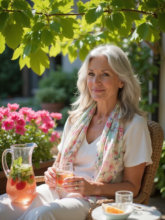 hydration promotes healthy hair