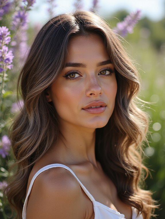 icy silver hair highlights