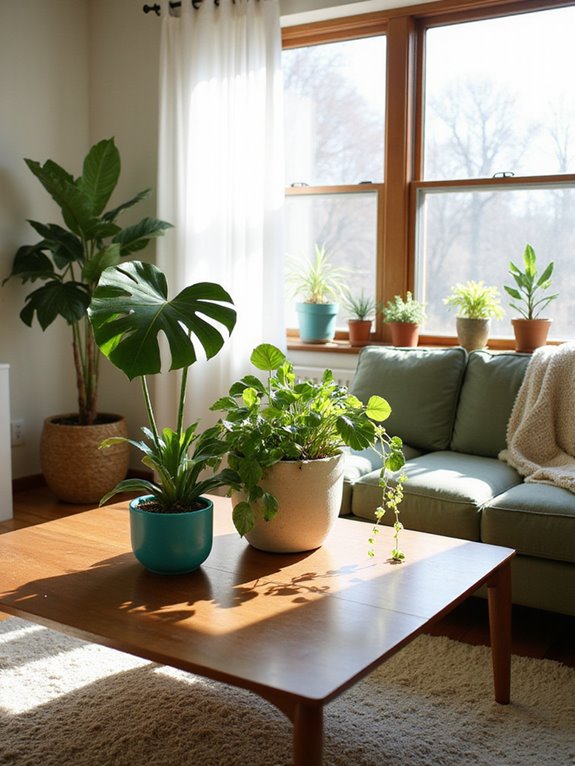 indoor plants enliven spaces