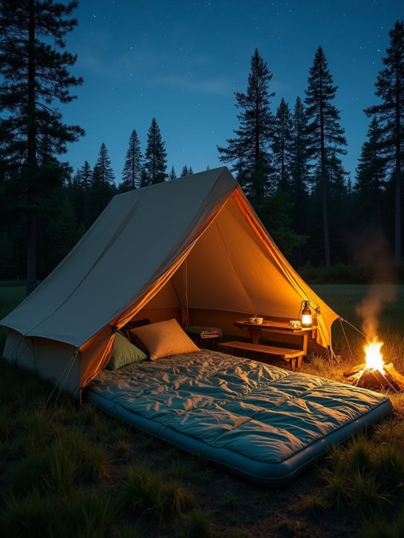 inflatable queen size comfort