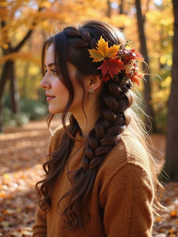 lace braid bun elegance