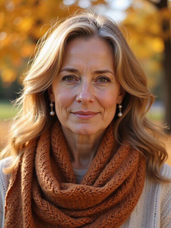 layered hair with soft waves