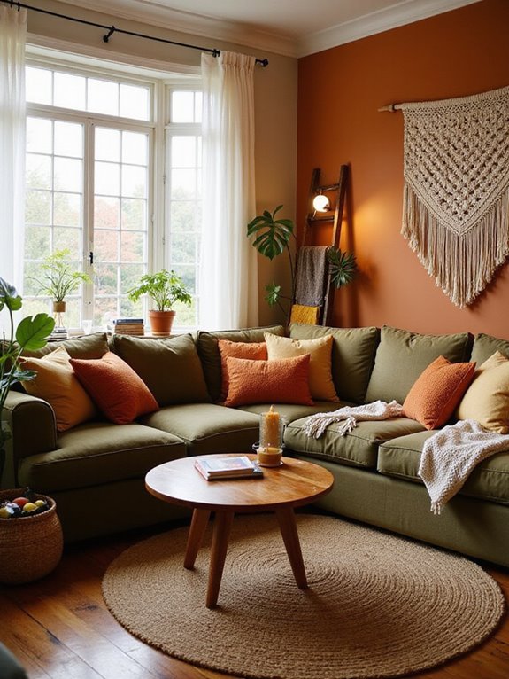 layered textiles for coziness