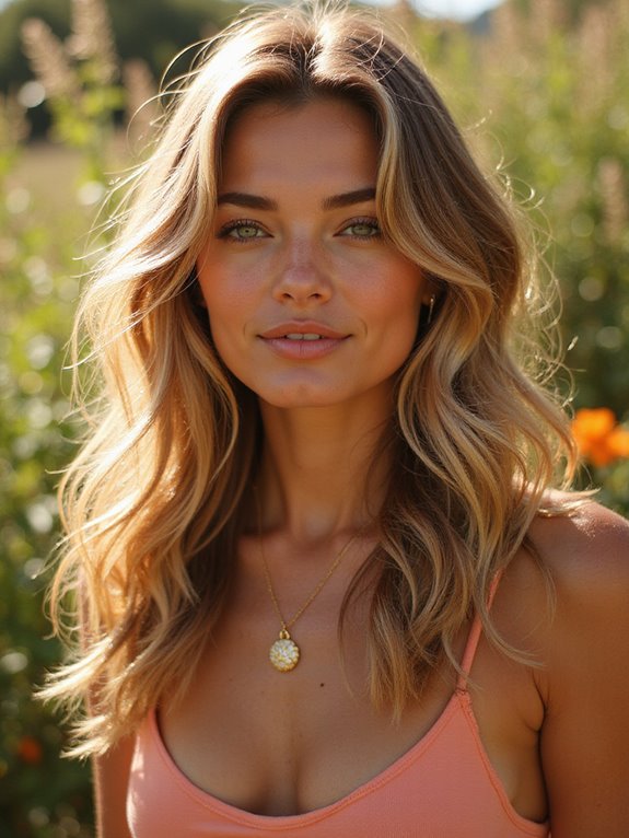 light brunette summer hair