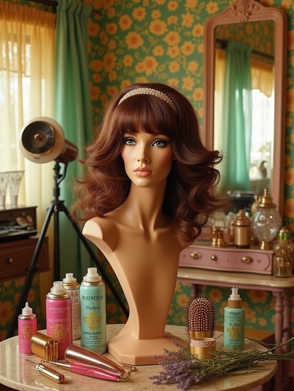 lock in 70s hairstyle