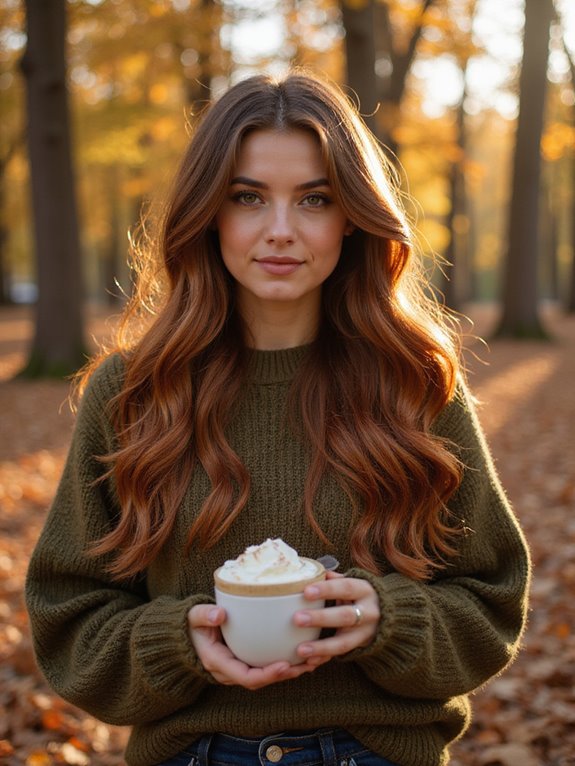 long layered waves styling