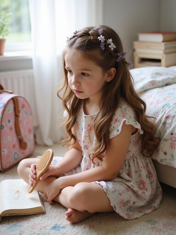 loose braid for romance