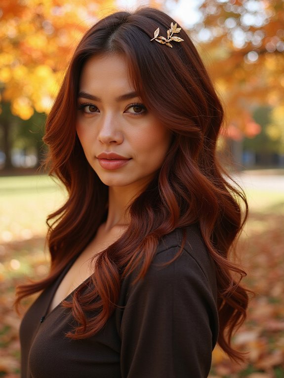 mahogany layered hairstyle maintenance