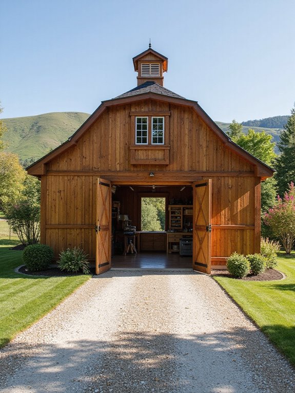 maximize barn garage storage