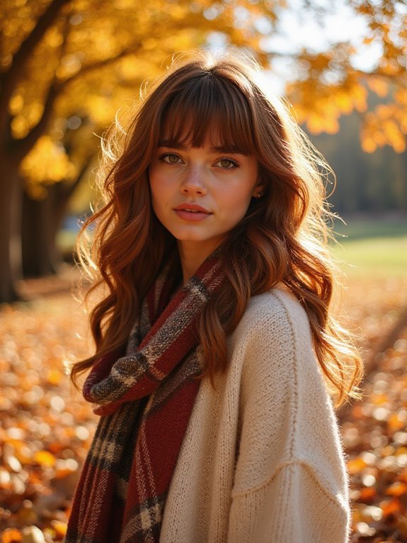 messy bangs beachy curls