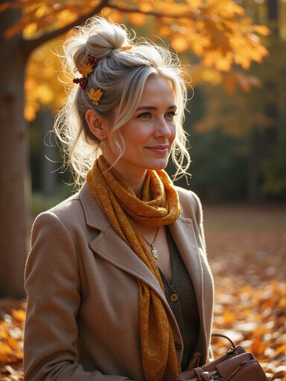 messy bun hair accessories