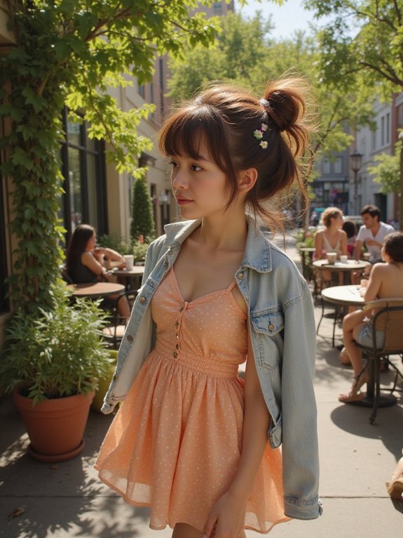 messy low bun styling tips