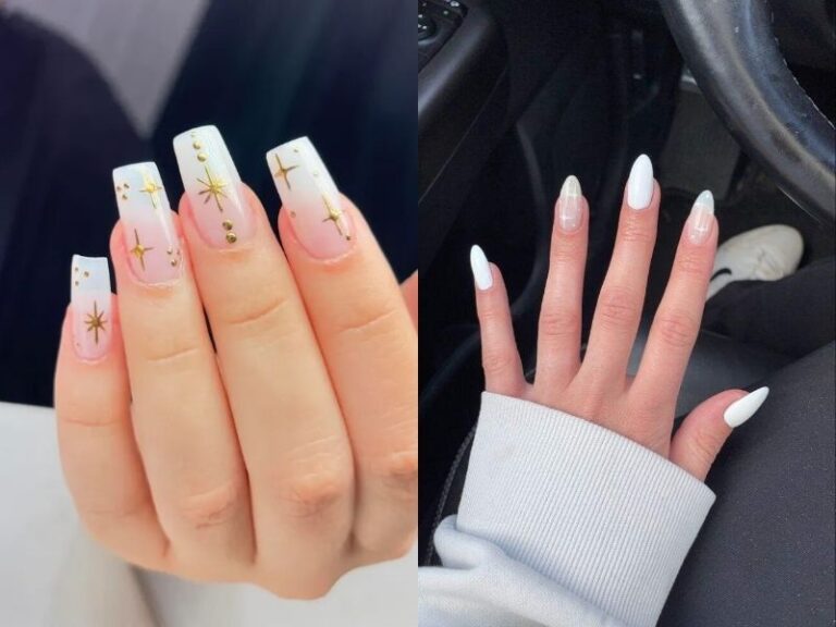 28 Dreamy Milky White Nails For Effortless Style!
