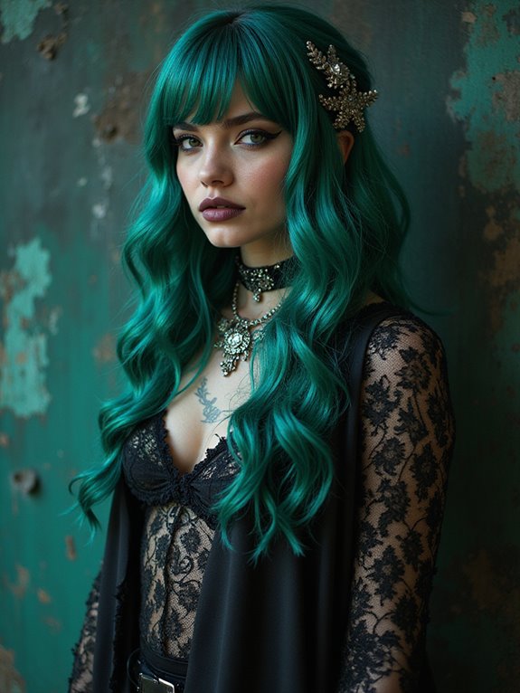 moody mermaid hair transformation